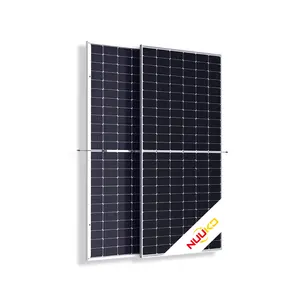 NUUKO Best selling in Lebanon solar market 550W 540W 545W half cell mono bifical solar panel factory price