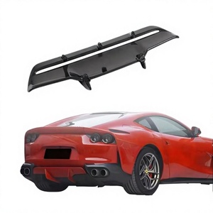 สำหรับ Ferrari 812 Superfast GTS ชุดแต่งดิฟฟิวเซอร์หลังคาร์บอนไฟเบอร์แบบแห้ง ชุดแต่งกันชนหลัง อุปกรณ์ตกแต่งภายนอก 896235 873107 766318 - Product Image 4