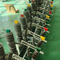 Fusible d'expulsion extérieur haute tension en polymère, coupe-circuit isolant pour la protection contre les courts-circuits des lignes électriques aériennes