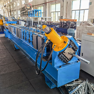 C Purlins Brace Tile <span class=keywords><strong>Machine</strong></span> Maquinaria de fabricación C <span class=keywords><strong>U</strong></span> Sección Perfil de acero en forma de acero ligero Purlins que forma la máquina - Product Image 2