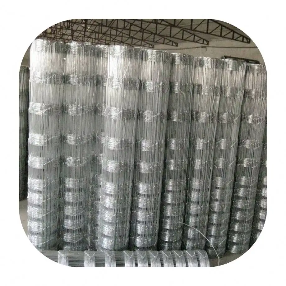 1.2M Cattle Field Fence Galvanized Hog Wire