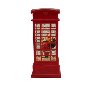 Noël Martin Lampe Résine Père Noël et Cristal Lumières Décorations De Fête Festive pour Joyeuses Fêtes Vent Lumières Idée Cadeau - Product Image 2