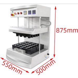 La tazza di caffè commestibile più calda tazza di caffè cialda materiale antiaderente tazza di biscotti commestibile caffè tazza attrezzatura - Product Image 4