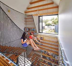 प्लास्टिक जाल 100% पॉलिएस्टर हैममॉक कस्टम-कट हैममॉक कस्टम-कट हैममॉक एडजस्टेबल मेष आकार हैममॉक - Product Image 1