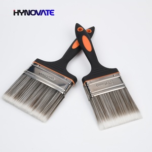 Prix d'usine Pas Cher DIY Industrie Blanc & Noir <span class=keywords><strong>PET</strong></span>/<span class=keywords><strong>Filament</strong></span> Conique Caoutchouc et Pinceau En Plastique Manche - Product Image 2