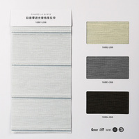 Stores Shangri-La Triple Couche Sur Mesure de Luxe, Tissus Voilages Anti-UV, Prix Usine