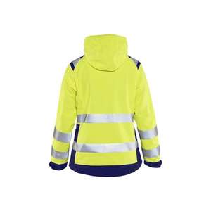 BLAKLADER - 490419873389XXXL Veste Shell haute visibilité pour femme Jaune/Bleu marine-EAN 7330509505649 HI-VIS WORKWEAR - Product Image 2