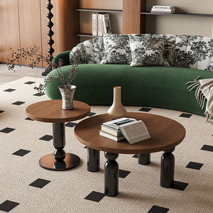 GEDO Sofa model Perancis, bagian Sofa lengkung kain Retro dengan cetakan untuk ruang tamu - Product Image 5