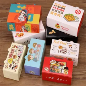 Premium Takeaway Seaweed Roll Paper Sushi Box Cute Size 2 Compartments Paperboard Sushi Packaging Boxes With Logo Printed