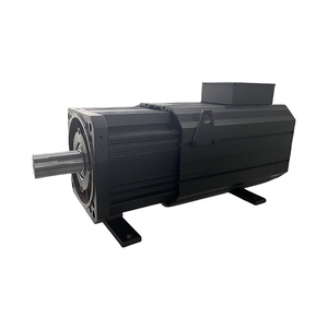 มอเตอร์ซิงโครนัสแม่เหล็กถาวร OLU AC380V 63.6KW แรงบิด 405 นิวตันเมตร 1500 รอบต่อนาที พร้อมโรตารี่เอนโค้ดเดอร์ มอเตอร์เซอร์โว 3 เฟส สำหรับโรงรีดเหล็ก - Product Image 3
