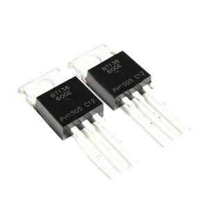 Fabriqué en Chine et original, Triac BT136-600E en ligne TO-220 - Product Image 1