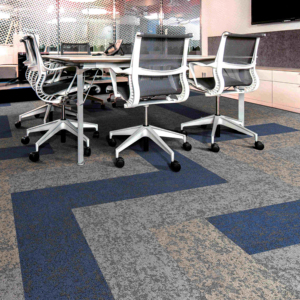 Bán buôn sang trọng hiện đại có thể tháo rời 33.33*100cm Polyester PVC thương mại cao giao thông văn phòng không thấm nước Modular sàn gạch thảm - Product Image 6