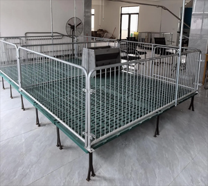 Domuz tarım ekipmanları Piglets yetiştiriciliği kreş yatak çift kreş kalem piglets sütten domuz kafesi - Product Image 6