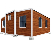 Maison de luxe, assemblage rapide, modules préfabriqués portables, maison 100 pièces