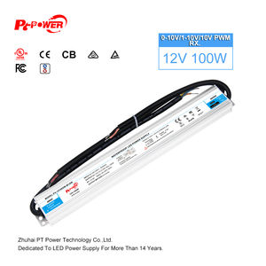 Fuente de Alimentación LED Regulable 4 en 1 de 100W 0-10V, Transformador AC 100-240V DC 12V 24V, IP67 Impermeable, Controlador de Tira LED CV Individual - Product Image 3