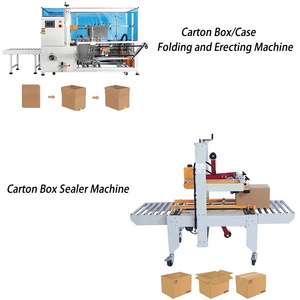 Machine automatique de pliage et d'assemblage de cartons avec scellage adhésif - Product Image 4