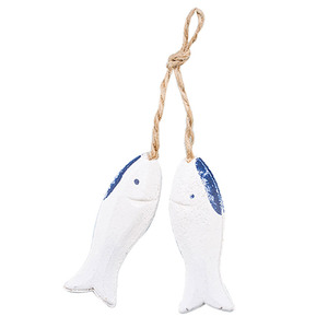 Articoli decorativi mediterranei Hailan, mini reti da pesca per la casa, stelle marine, pesciolini, ancora per barche, timoniere, salvagenti, pe - Product Image 1