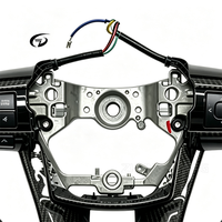 Volant en fibre de carbone authentique, très demandé, avec design GR Sport Racing, compatible avec Hilux Fortuner. Personnalisable