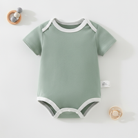 Combinaison d'été OEKO-TEX pour bébé, pantalon enveloppant pour bébé, robe une pièce pour bébé, chemise triangulaire pour bébé, combinaison pour nouveau-né