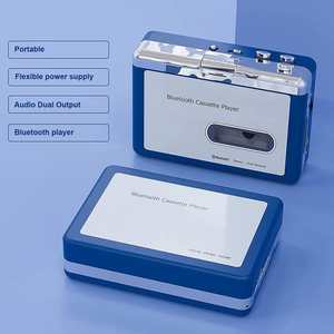 Reproductor de Casetes Portátil con Bluetooth, Grabador, Entrada para Micrófono y Auriculares de 3.5mm, Funciona con Pilas DC/AA, Ideal para Regalo - Product Image 4