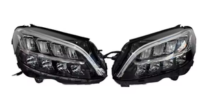 Système d'éclairage automobile WELIFTRICH, phares LED pour Mercedes Benz Classe C W205 2018-2021 OEM 2059065404 2059065504 - Product Image 3