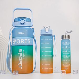 Gradient Simple Style Fashion Designs Large Capacity Outdoor Fitness Cup Travel Mugs School Sports Events Gifts Water <b>Bottle</b> - Product Image 4