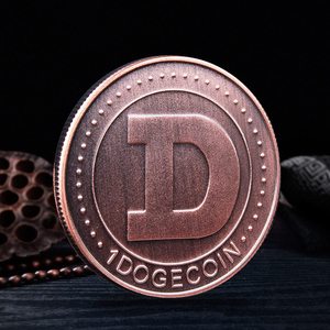 Doge-funda protectora de monedas, Meme Wow to <span class=keywords><strong>The</strong></span> Moon, Dogecoin, coleccionistas, ventiladores, cryptomonedas - Product Image 2