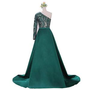 Da donna Sexy Guest girocollo <span class=keywords><strong>verde</strong></span> <span class=keywords><strong>smeraldo</strong></span> Mdbay <span class=keywords><strong>abito</strong></span> da sposa da ballo con paillettes abiti da sera - Product Image 5