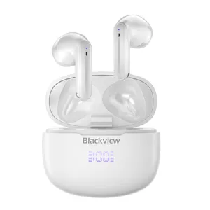 سماعة لاسلكية تعمل بالبلوتوث في-الأذن Blackview ، AirBuds 7 مع الشحن اللاسلكي ميكروفون للجوال الهاتف جديد