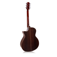 Acoustic Guitar 41 Inch GA Solid Top Sitka Spruce Rosewood Acoustic Guitar Real Abalone Binding High Quality Guitar