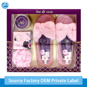 Gran oferta de juegos de regalo de Spa personalizados para mujer, juego de baño de etiqueta privada que incluye Gel de ducha, bomba de baño, loción corporal, crema de manos - Product Image 2