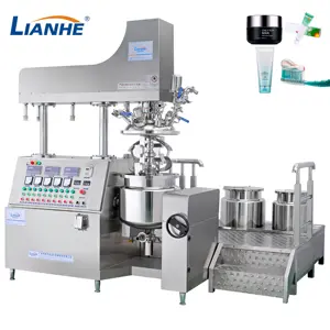 100-300L Homogenizer Skin Care Cream Making Machine Cosmetic Homogenizing High Shear Mixer Reactor