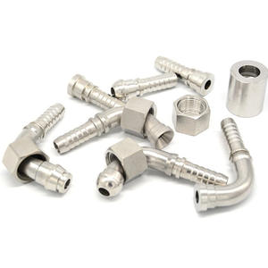 Прочные фитинги для шланга из нержавеющей стали/углеродистой стали, метрические фитинги/Bsp/ Jic/ Npt резьбовые гидравлические фитинги, гидравлический шланг, рукав - Product Image 4