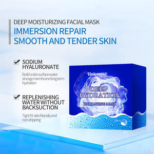 Masker Wajah Bio-Kolagen untuk Wanita, Berbahan Katun Organik, Melembapkan Secara Mendalam, Anti-Penuaan, dan Mengangkat Kulit - Product Image 3