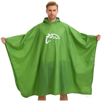 Veste de pluie légère en nylon vert avec revêtement PU, imperméable, respirante, réutilisable et pliable pour adultes, idéale pour les voyages en extérieur