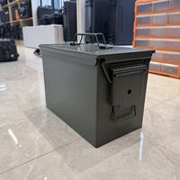 Boîtes à munitions métalliques ODM OEM A19A1 / M2A1 / PA108, boîte à munitions multifonctionnelle, boîte à outils pour munitions