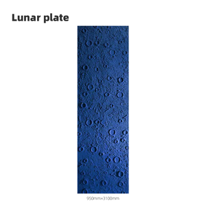 Panneaux en pierre lunaire PU, plusieurs tailles, imperméables, ignifuges, résistants aux UV, pour la décoration murale intérieure et extérieure des villas - Product Image 2