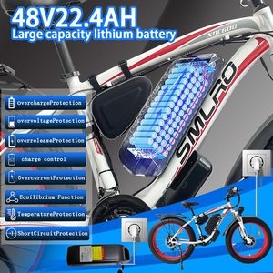Batería de Litio para Bicicleta Eléctrica de 48V 1000W 2000W, 22.4ah 16Ah, para Bicicleta de Montaña, Nieve, Neumáticos Anchos, XDC600 B, Disponible en EE. UU. y la UE - Product Image 3