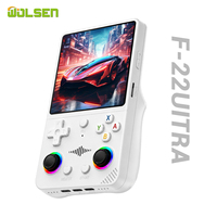 Nueva Consola de Juegos Portátil Retro F22 Ultra con Android 10, Pantalla IPS de 4.2 Pulgadas, 20000 Juegos Integrados, Compatible con WIFI y YouTube