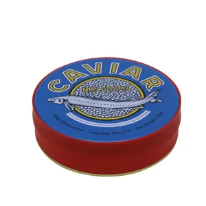 Rond caviar boîtes d'emballage boîtes