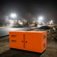 Générateur diesel sur remorque 50-160 kW, super silencieux, triphasé 50/60 Hz, ATS, mobile, extérieur, dernière génération