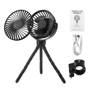 Ventilador de refrigeración con forma de pulpo colgante para acampar al aire libre inteligente, uso de múltiples escenarios, cubierta desmontable de mano, ventilador para cochecito de bebé - Product Image 1