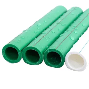 Polypropylene Plastik PPR Pipa Untuk Air Panas Dan Dingin hijau pipa ppr