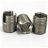 TC4 Titanium Alloy Self Tapping Insert for Extreme Industrial Scenarios Ultra Strong Toughness Self Tapping Insert Thread