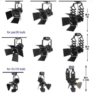 Ánh sáng theo dõi giá cả cạnh tranh <span class=keywords><strong>PAR30</strong></span> E27 Đèn chủ ổ cắm cơ sở có thể điều chỉnh <span class=keywords><strong>Led</strong></span> Sân Khấu ánh sáng tại chỗ theo dõi nhà ở - Product Image 4