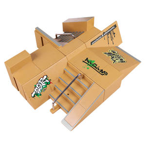 Ensemble de parc de rampes de skateboard à doigts - Product Image 5