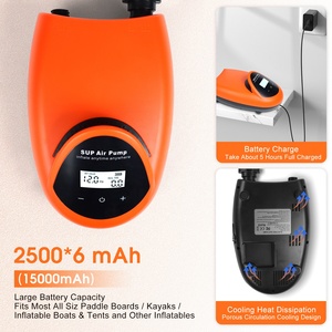 Nuevo Diseño Bomba de Aire Recargable Portátil para SUP con Alimentación por Coche SUP AIR/2 - ¡Oferta Especial! Accesorios OEM para Paddleboard - Product Image 3