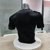T-shirt de compression tricoté sur mesure pour homme, haute élasticité, séchage rapide, respirant, sans coutures, pour la course et le fitness