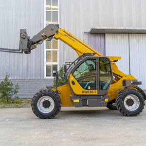Forklift Teleskopik Boom Cina 3 Ton 3,5 Ton 4 Ton <span class=keywords><strong>Telehandler</strong></span> Forklift dengan Kaki Penyangga - Product Image 2