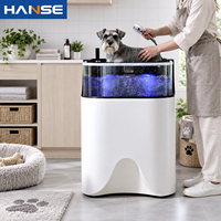 Baignoire Spa en Acrylique pour Animaux avec Jets de Massage, Idéale pour Chiens et Chats, Parfaite pour le Lavage et le Toilettage en Salon d'Élevage – Offre Spéciale